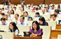 Tại Kỳ họp thứ 7, Quốc hội khóa XV, các đại biểu Quốc hội sẽ chất vấn 4 nhóm vấn đề thuộc các lĩnh vực: Tài nguyên và Môi trường, Công thương, Kiểm toán, và Văn hóa, Thể thao và Du lịch. (Ảnh: LINH KHOA)