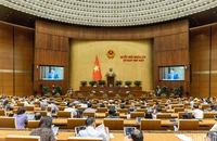 Quang cảnh phiên họp chiều 19/6. (Ảnh: DUY LINH)