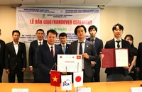 Quang cảnh Lễ bàn giao.
