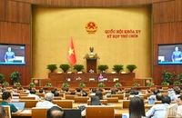 Kỳ họp thứ 9, Quốc hội khóa XV. (Ảnh: THỦY NGUYÊN)
