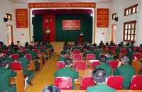 BĐBP Nghệ An tổ chức lớp học tiếng Thái cho 50 cán bộ, nhân viên các đơn vị.