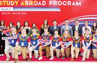 Trường đại học Kinh tế-Tài chính Thành phố Hồ Chí Minh chào đón sinh viên Hoa Kỳ tham gia chương trình “Plus 3”.