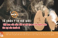 Tổ chức Y tế thế giới: Việt Nam cần nắm bắt cơ hội lịch sử để ngăn chặn tác hại của thuốc lá