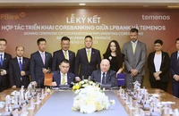 Lễ ký triển khai Corebanking T24 giữa LPBank và Temenos.