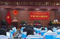 Kỳ họp thứ 19 (chuyên đề) của Hội đồng nhân dân tỉnh Cà Mau diễn ra ngày 28/4.