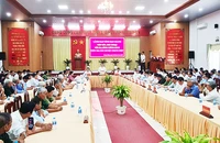 Quang cảnh buổi đối thoại.