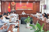 Quang cảnh hội nghị.