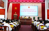 Quang cảnh kỳ họp.