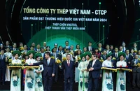 VNSTEEL có 3 sản phẩm được Hội đồng Thương hiệu quốc gia vinh danh là sản phẩm đạt Thương hiệu Quốc gia năm 2024.