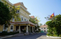 Hội thao chào mừng kỷ niệm những ngày lễ lớn diễn ra trong khuôn viên Đại sứ quán Việt Nam tại Thủ đô Phnom Penh, Vương quốc Campuchia.