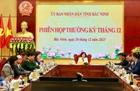 Phiên họp thường kỳ tháng 12 của Ủy ban nhân dân tỉnh Bắc Ninh.