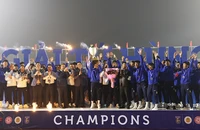 Bắc Ninh FC giành Cup vô địch ngay trong giải đầu tiên ra mắt.
