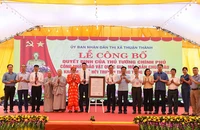 Lễ đón nhận quyết định của Thủ tướng Chính phủ về công nhận Bảo vật quốc gia đối với mộc bản chùa Dâu .