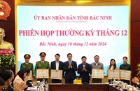 Tỉnh Bắc Ninh kịp thời khen thưởng, động viên các tập thể, cá nhân trong công tác xử lý ô nhiễm môi trường trên địa bàn.