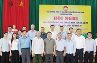 Đồng chí Nguyễn Anh Tuấn, Ủy viên Trung ương Đảng, Bí thư Tỉnh ủy, Trưởng đoàn đại biểu Quốc hội tỉnh Bắc Ninh tiếp xúc cử tri tại phường Nam Sơn, thành phố Bắc Ninh.