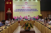 Quang cảnh hội nghị.