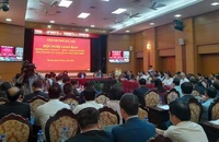 Quang cảnh hội nghị chiều 3/4.