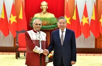 Tổng Bí thư Tô Lâm tiếp Tổng thống Timor Leste Jose Ramos Horta.