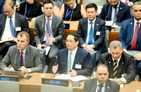 Thủ tướng Phạm Minh Chính phát biểu tại Hội nghị Thượng đỉnh Tham vọng khí hậu.