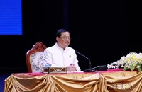 Thủ tướng Sonexay Siphandone. (Ảnh: KPL)