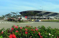 Toàn cảnh Cung Thể thao Tiên Sơn, Đà Nẵng - nơi diễn ra Giải vô địch Bóng bàn quốc gia Báo Nhân Dân lần thứ 43.