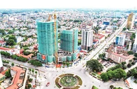 Một góc thành phố Thái Nguyên.