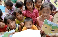 Các em nhỏ tại điểm trường Hát Khoang (xã Mường Mùn, huyện Tuần Giáo, tỉnh Điện Biên). (Ảnh minh họa: THỦY NGUYÊN)