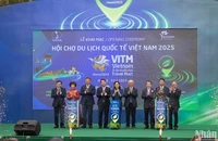 Hội chợ VITM Hà Nội 2025 khai mạc với chủ đề “Phát triển điểm đến xanh, nâng tầm du lịch Việt Nam”.