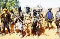 Một nhóm thánh chiến ở Nigeria. Ảnh: AP
