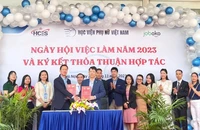 Học viện Phụ nữ Việt Nam ký kết thỏa thuận hợp tác với Trung tâm Dịch vụ việc làm Hà Nội và Công ty cổ phần Joboko toàn cầu.