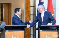 Thủ tướng Phạm Minh Chính và Thủ tướng Australia Anthony Albanese họp báo sau hội đàm