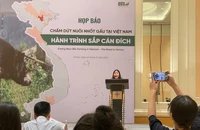 Quang cảnh buổi họp báo.