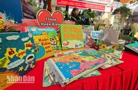 [Ảnh] Ngày hội sách: Nâng bước văn hóa đọc của thiếu nhi