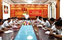 Hội nghị bàn giao chức trách, nhiệm vụ Phó Chính ủy Vùng 5 Hải quân.