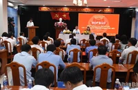 Đà Nẵng họp báo phát động cuộc thi báo chí viết về mô hình "Dân vận khéo". (Ảnh ANH ĐÀO)
