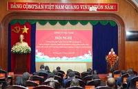 Toàn cảnh hội nghị.