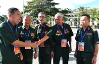 Các đại biểu tham dự Hội nghị Biểu dương người có công tiêu biểu toàn quốc năm 2023. (Ảnh: NGUYỄN ĐĂNG)