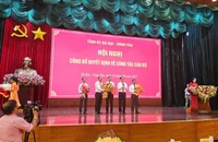 Đồng chí Hoàng Nguyên Dinh - Bí thư Huyện ủy Châu Đức được Tỉnh ủy điều động giữ chức Bí thư Thành ủy Vũng Tàu.
