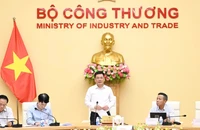 Bộ trưởng Công thương, Trưởng Đoàn đàm phán Chính phủ Nguyễn Hồng Diên chủ trì buổi làm việc với các tập đoàn, tổng công ty, các doanh nghiệp lớn của Việt Nam.