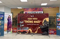 Hình ảnh giới thiệu đêm biểu diễn của sinh viên Việt Nam tại trường RUDN. (Ảnh: THÙY VÂN)