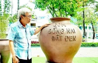 Sản phẩm dòng gốm đất đen truyền thống Biên Hòa-Đồng Nai.