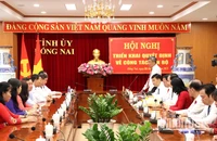 Phó Bí thư Thường trực Tỉnh ủy Đồng Nai Hồ Thanh Sơn cho biết, đến nay có 17 cán bộ thuộc diện Ban Thường vụ Tỉnh ủy Đồng Nai quản lý tự nguyện xin nghỉ hưu trước tuổi.