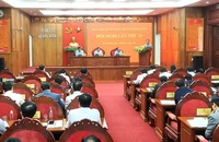 Quang cảnh hội nghị.
