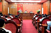 Quang cảnh hội nghị.
