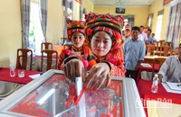 Việt Nam đã có nhiều nỗ lực trong việc bảo đảm quyền chính trị, trong đó có quyền bầu cử, ứng cử cho người dân tộc thiểu số. (Ảnh: THÀNH ĐẠT)