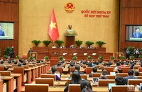 Kỳ họp thứ 8, Quốc hội khóa XV. (Ảnh minh họa: DUY LINH)