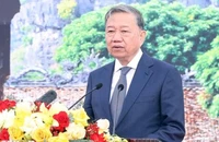 Tổng Bí thư Tô Lâm phát biểu tại Lễ phát động Tết trồng cây. (Ảnh: TTXVN)