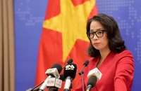 Người phát ngôn Bộ Ngoại giao Phạm Thu Hằng.