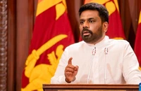 Tổng thống Sri Lanka Anura Kumara Dissanayake. (Ảnh: Xinhua)