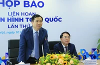 Phó Tổng Giám đốc Đài Truyền hình Việt Nam Đỗ Thanh Hải phát biểu tại họp báo.